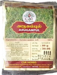 Arugampul powder(50g)
